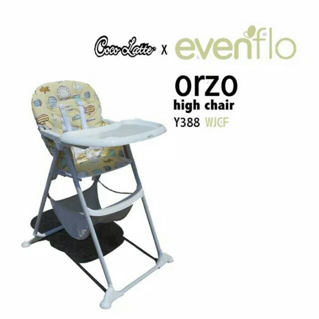 COCOLATTE High Chair Evenflo Orzo Y388 - WJCF