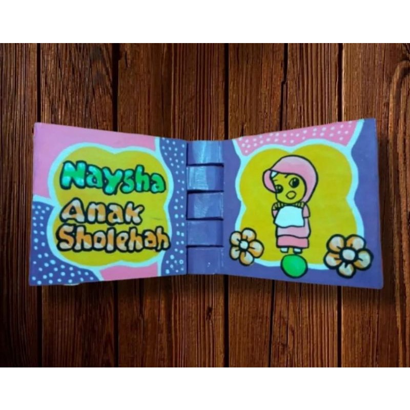 

Rekal / Meja Al Quran Lukis Custom Sholehah