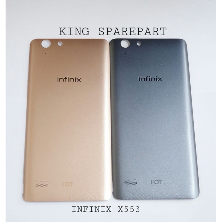 BACKDOOR BACKCOVER TUTUP BELAKANG INFINIX HOT 3 LITE X553 ORIGINAL