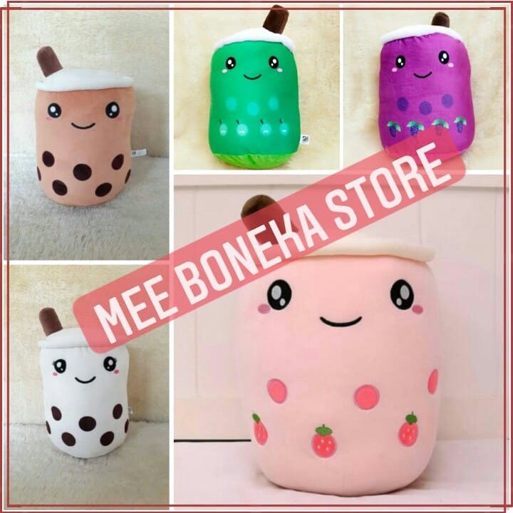 Boneka Boba Milk Tea 35cm Boneka Boba Murah Boneka Boba Virall Boneka Milk Tea Brown Sugar Boneka Bo