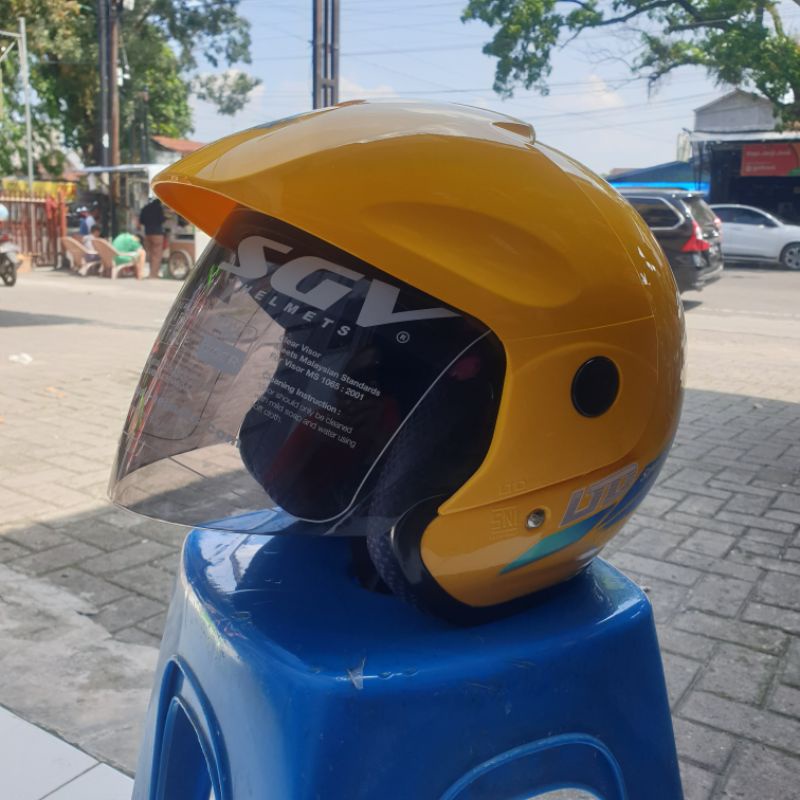 HELM LTD KUNING ORIGINAL BEKAS