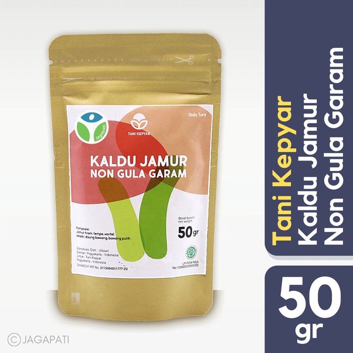 

MURAH Tani Kepyar - Kaldu Jamur Non Gula Garam 50gr - Kaldu Instan