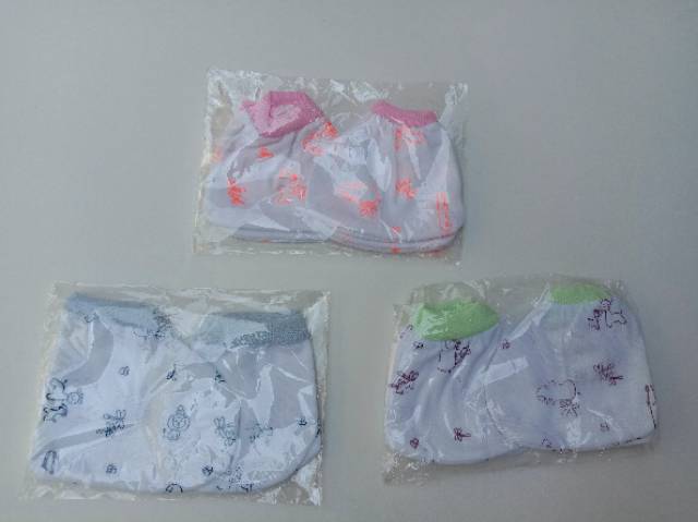 3 Set Sarung Tangan Sarung Kaki Bayi / 3 Pasang Sarung Tangan