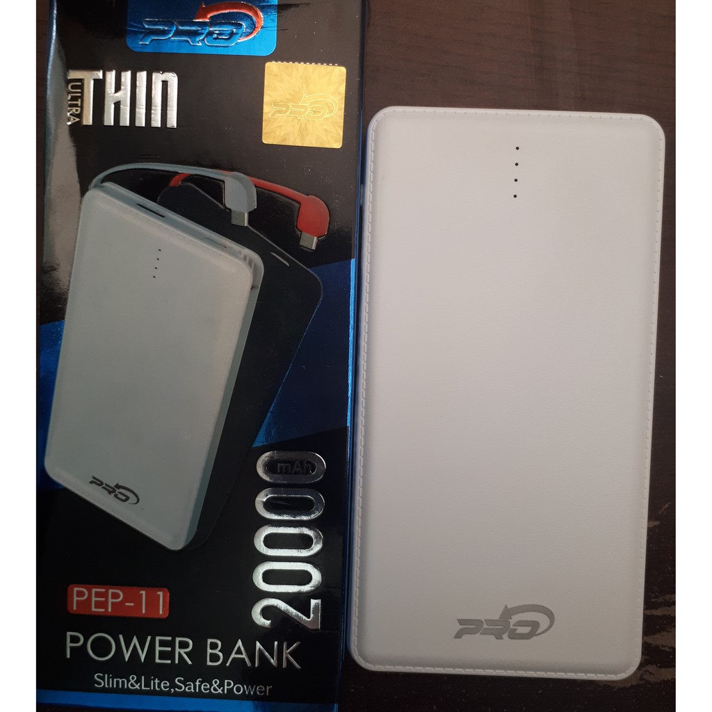 Power Bank Pro PEP 11  20000MAH