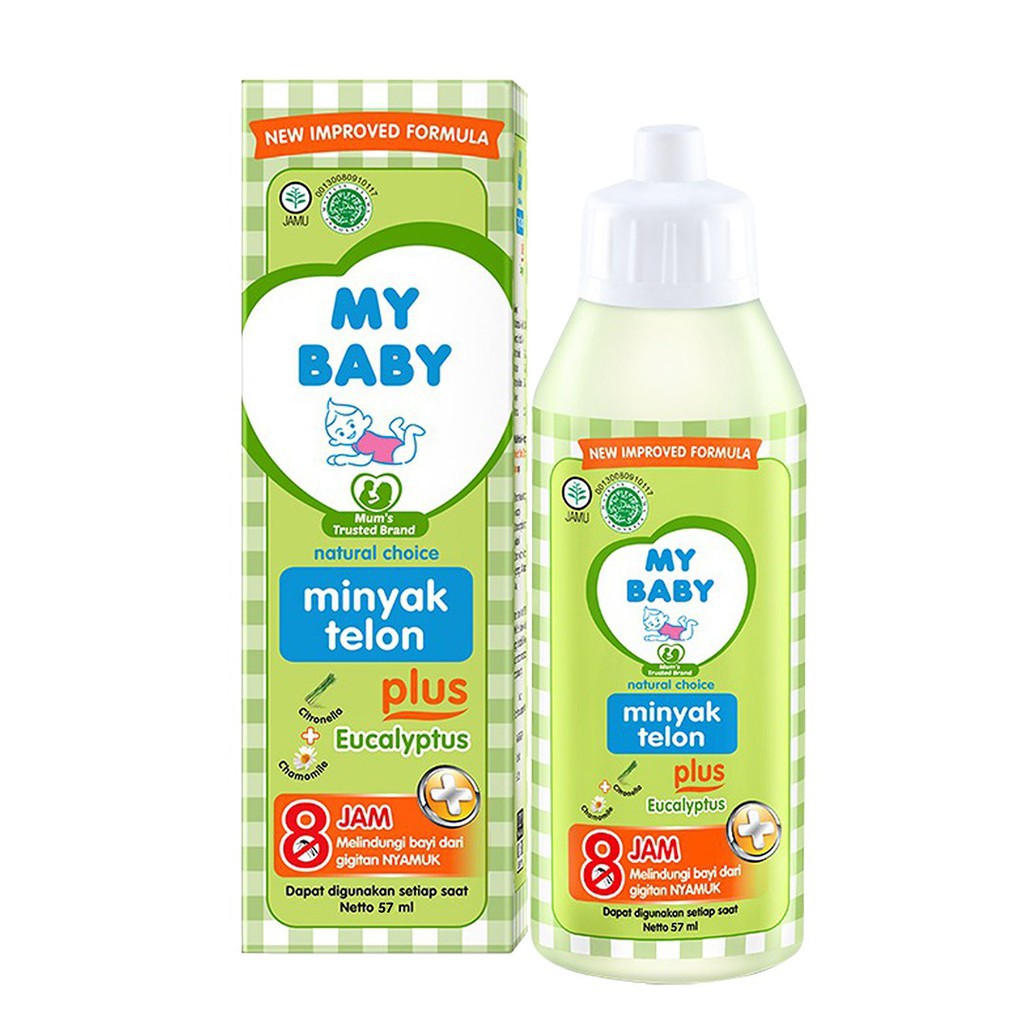 MY BABY Paket Perlindungan 8 Jam - 1 Paket (Sabun, Bedak, Minyak Telon Bayi)