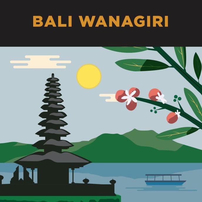 

Kopi Single Origin Arabica Bali Wanagiri 250gr