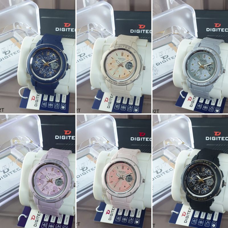 Jam Wanita Digitec BDA- 4092T Original