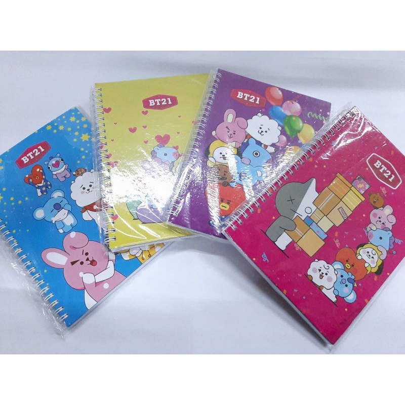 

buku notes BT21 spiral A5