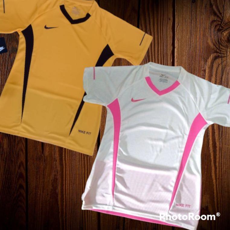 (O3A6) ✯ Pakaian Atasan Jersey Jersy Jersi sport Baju kaos olahraga senam aerobic erobik GYm Bola vo