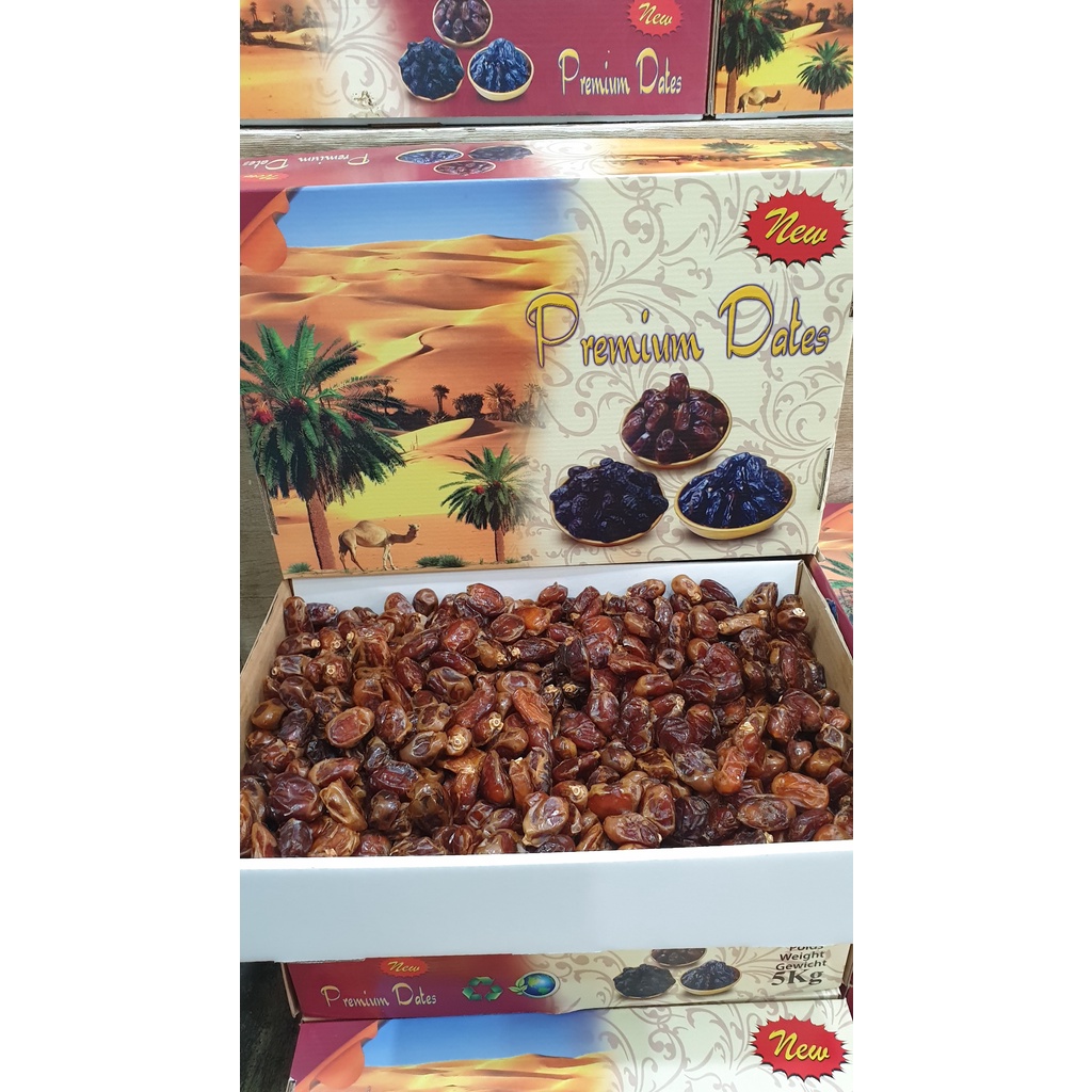 Kurma KHALAS PREMIUM KEMASAN 5KG( EXP 2024)