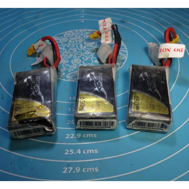 Nego Santai Baterai Lipo Tattu 650mah 75C