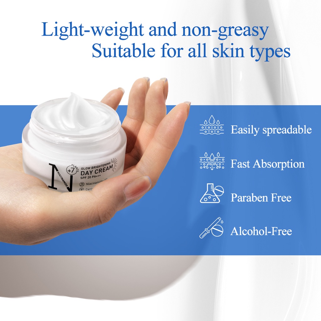 [BPOM] Premiere Beaute Day Cream Niacinamide Centella Luminous White Glow Brightening 30g 20 SPF PA+++ SUN CARE PROTECTION-3