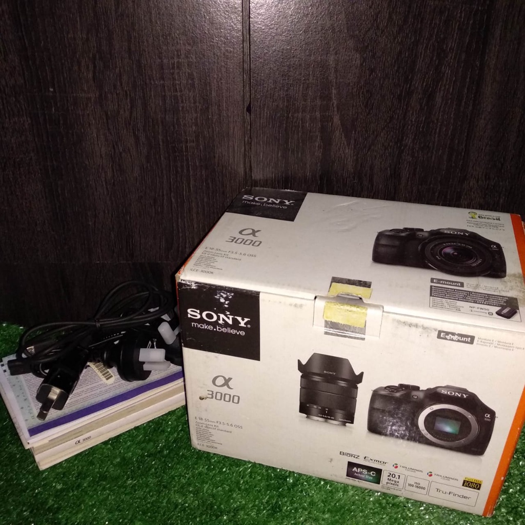 BOX KELENGKAPAN KAMERA SONY ALPHA 3000