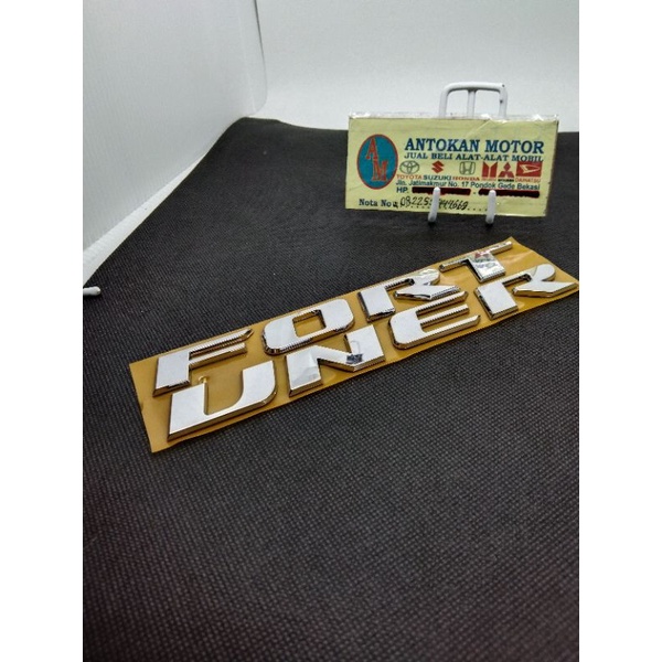 emblem tranlit Fortuner vrz