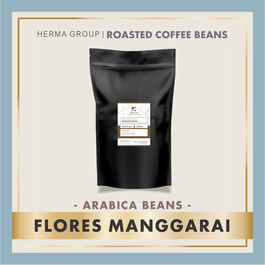 

Flores Manggarai Arabica Roasted Beans Coffee