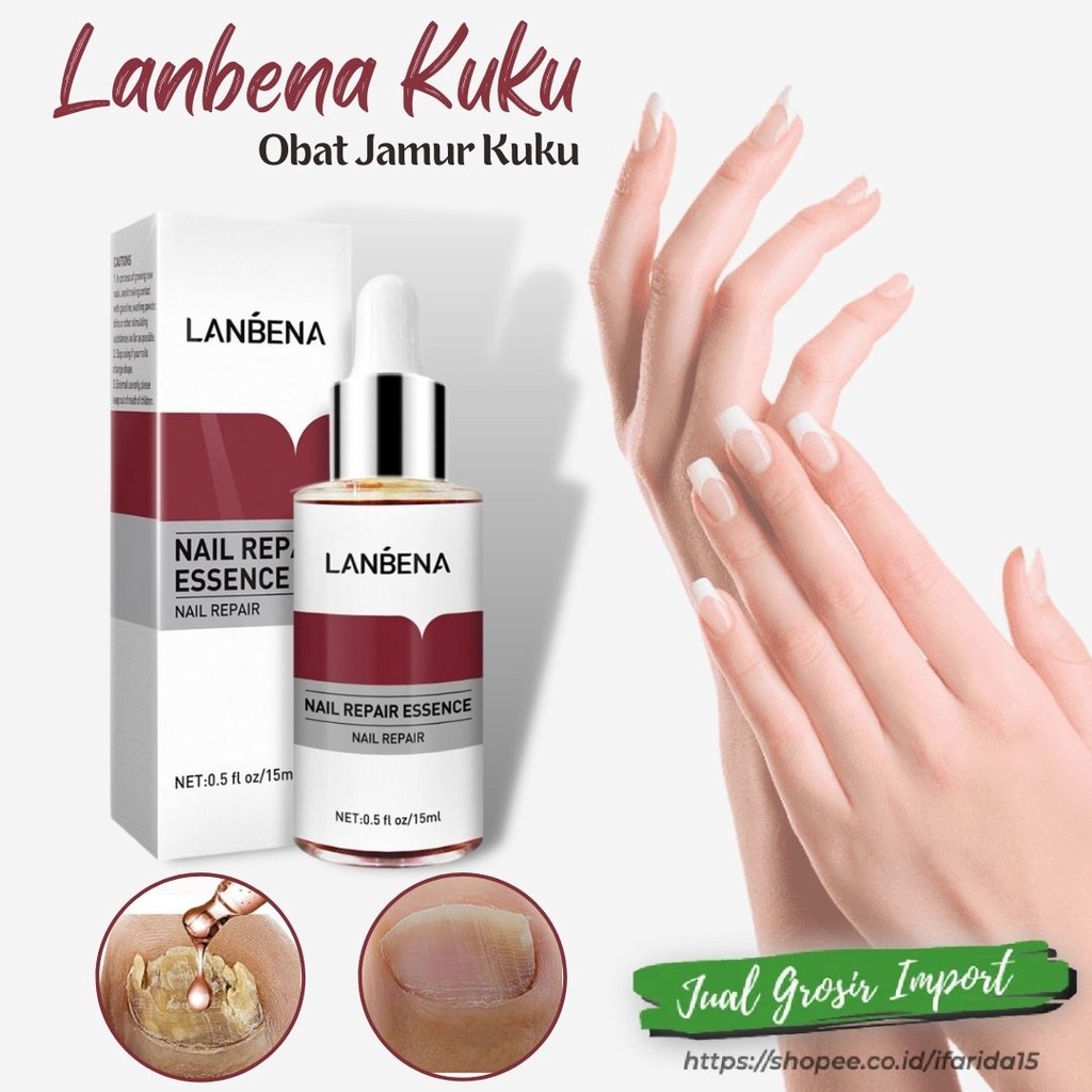 Serum Perawatan Kuku Berjamur LANBENA KUKU Perbaikan Essence