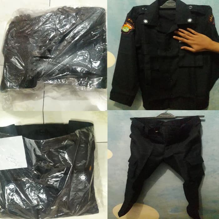 Baju PDL Satpam Security Seragam security PDL setelan baju celana