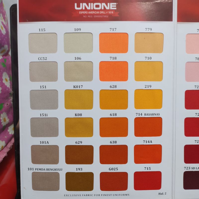 Kain Unione By Espero American Drill Warna Page 2 Shopee Indonesia