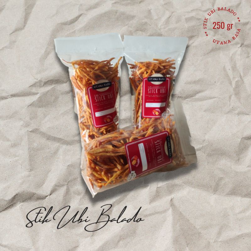 

Stik Ubi Balado 250 gr | UTAMA RASA