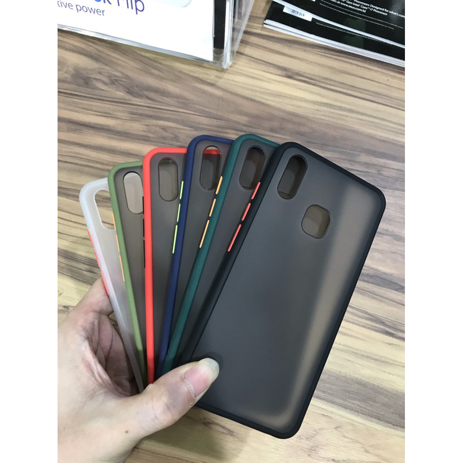 PREMIUM HYBRID CASE BLACK DOVE ANTI PECAH FOR VIVO Y91 / Y93 / Y95