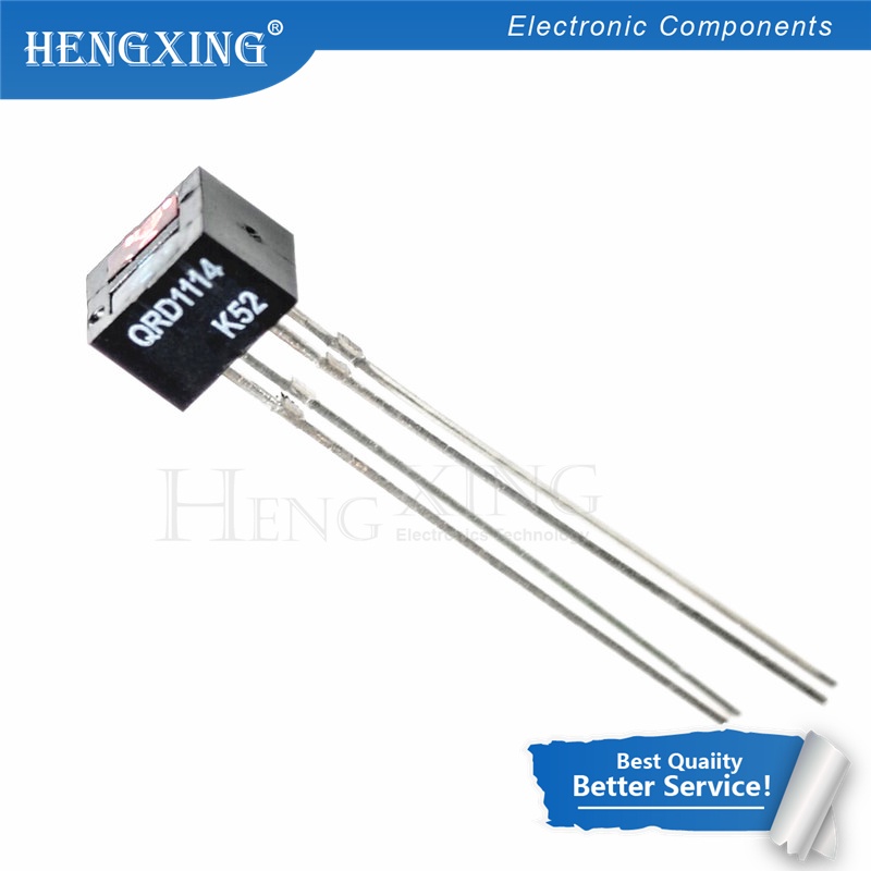 100pcs QRD1114 RD1114 D1114 1114 DIP-4 SENSOR Objek Reflektif