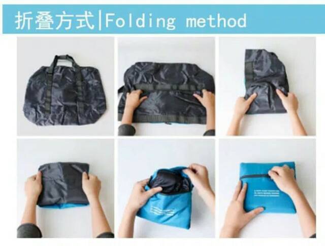 Ultimate Tas Lipat Trolly Happy Flight Folding Bag / Extra Bag Lipat untuk Troli 32L