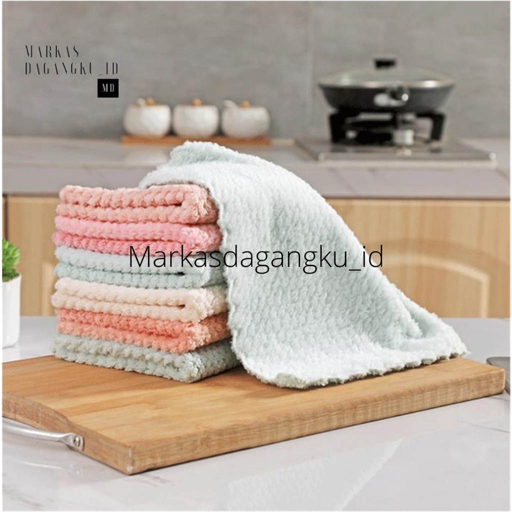 Kain Lap Microfiber Anti Lengket Ukuran 30x30 Premium Quality