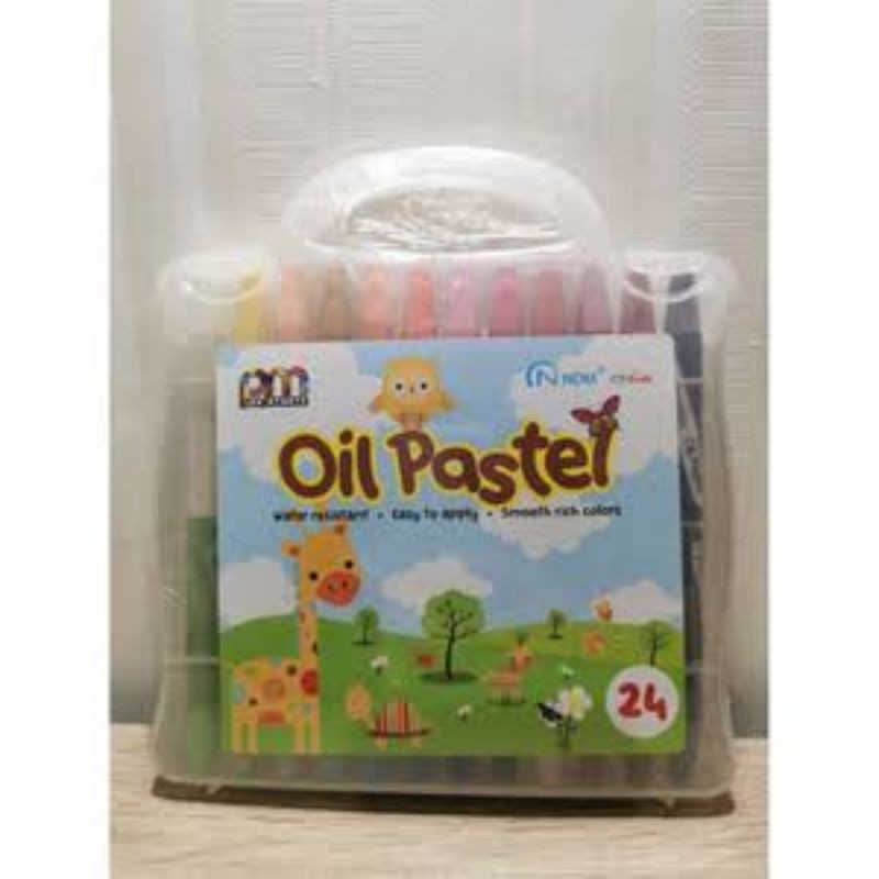 

Oil Pastel Crayon NDM 24 warna original