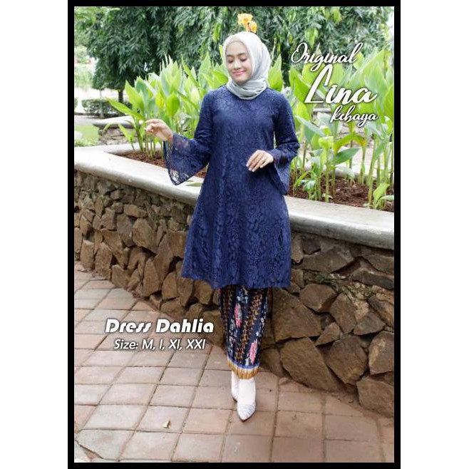 Setelan Kebaya Brokat Tunik Tunik Brokat Rok Plisket Kebaya Modern Kebaya Kebaya