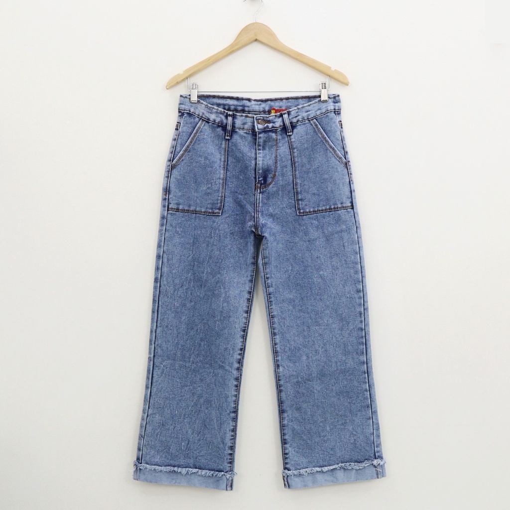 Dolda kulot jeans - Thejanclothes