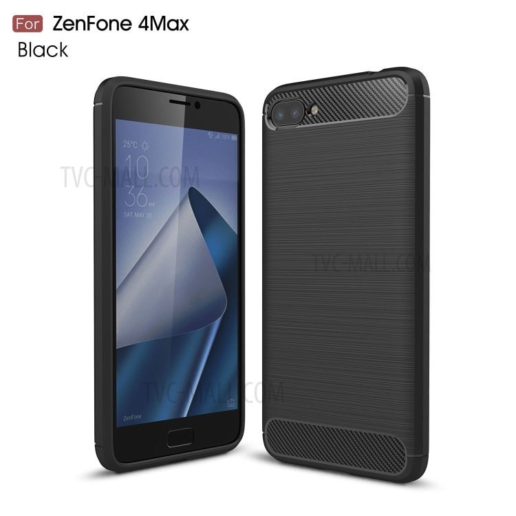 ASUS ZENFONE 4 MAX 5.2 ZENFONE 4 MAX PRO 5.5 ZC554KL Silicon Carbon Slim Fit Soft Case Premium