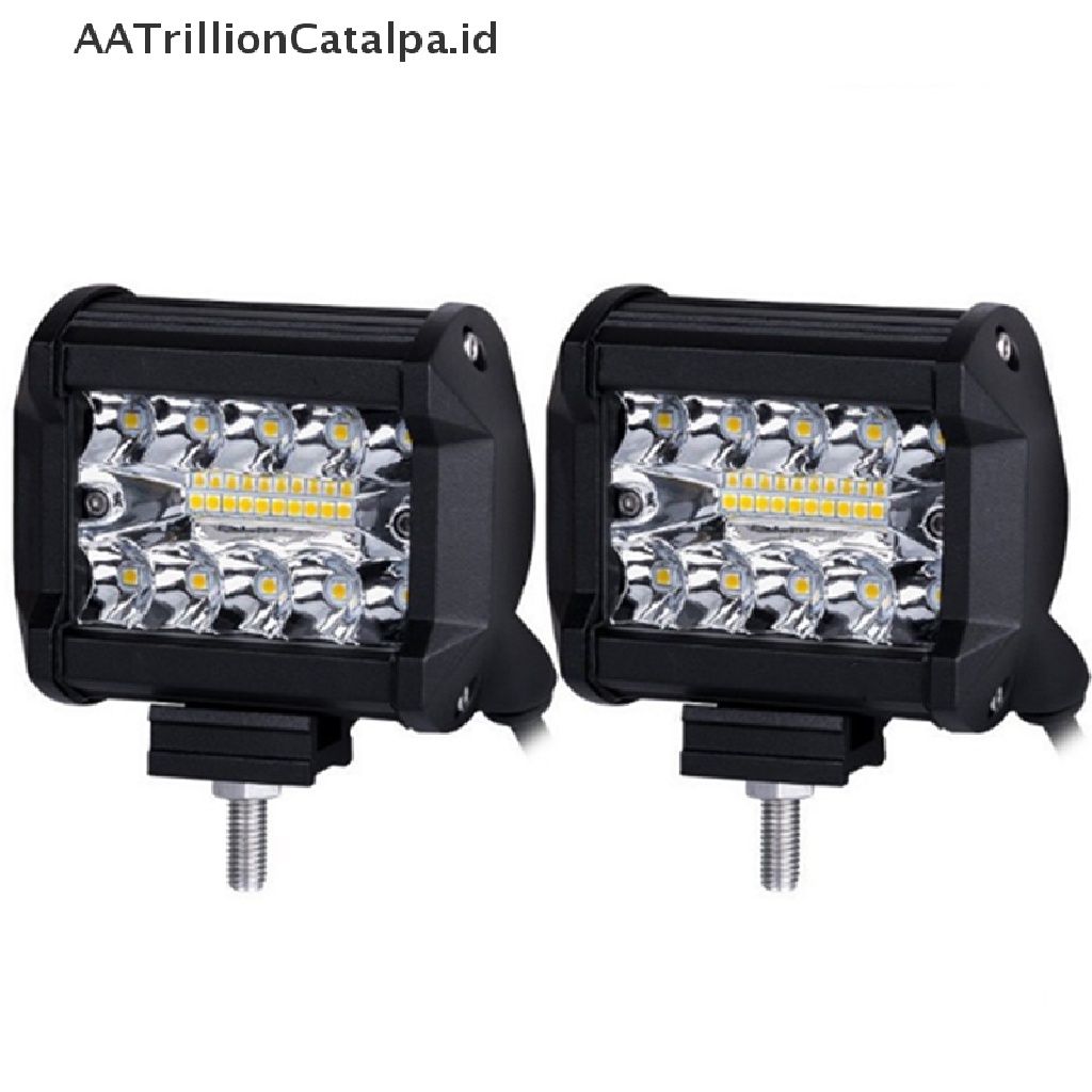 Aatrillioncatalpa Lampu Sorot 20-led 60W 4 &quot;Untuk Mobil SUV / Perahu Off road