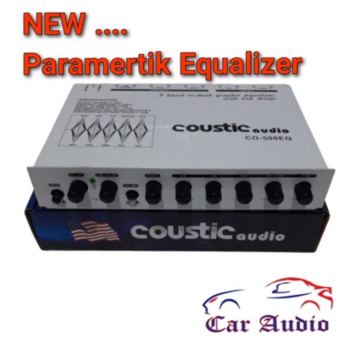 Equalizer Audio Preamp parametrik Audio Mobil