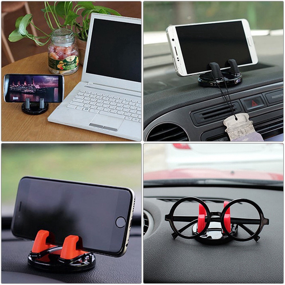 360 Degree Car Phone GPS Holder Desk Dashboard Sticking Mobile Phone Holder Stand Mount Bracket