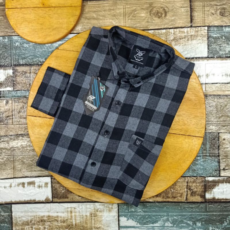 KEMEJA FLANEL PRIA DISTRO/Kemeja Flanel Motif Kotak Pria Distro