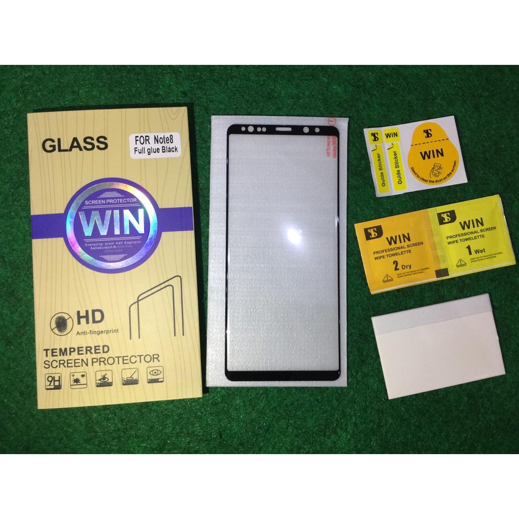 Tempered Glass WIN 5D Samsung NOTE 8 Full Glue Full Cover Curve