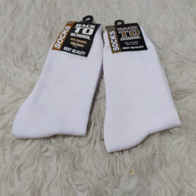 kaos kaki sekolah harga 12 pcs