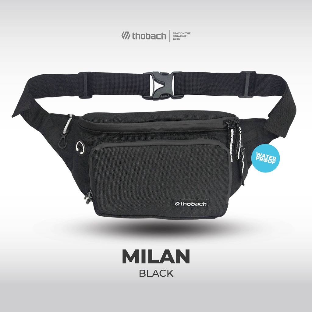 THOBACH-WAISTBAG WATERPROOF MILAN TAS PINGGANG