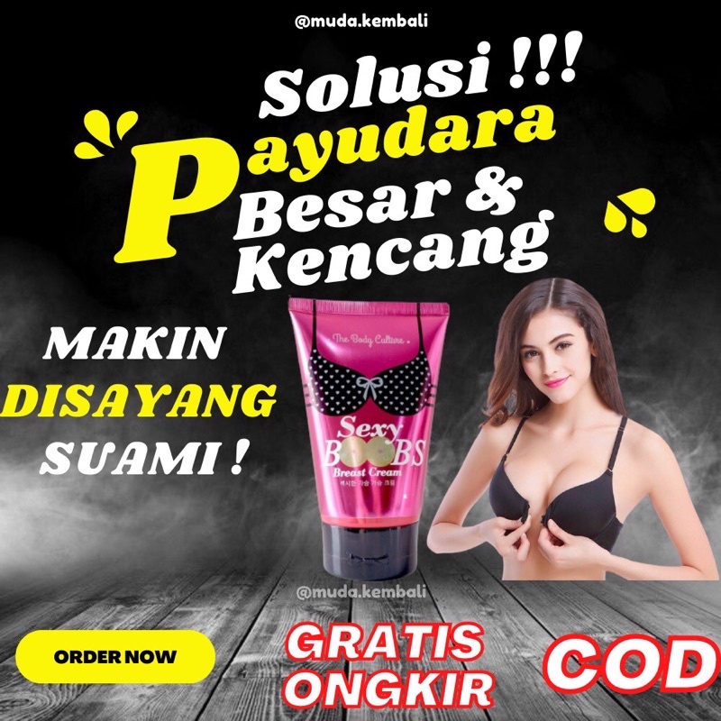 SEXY BOOBS BPOM / BREAST CREAM BPOM / CREAM PAYUDARA BPOM