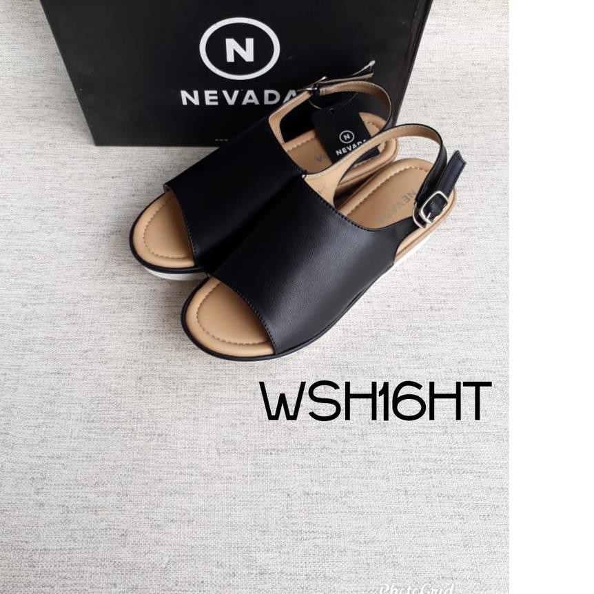  Terbaru  Sendal Wedges Slide Lebar WSH16 Brand MATAHARI  