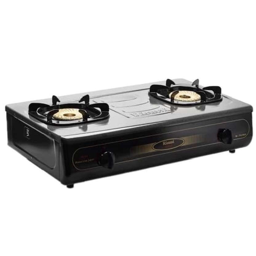 Kompor Gas Rinnai RI-712BGX Gas Stove 2 Tungku RI 712BGX