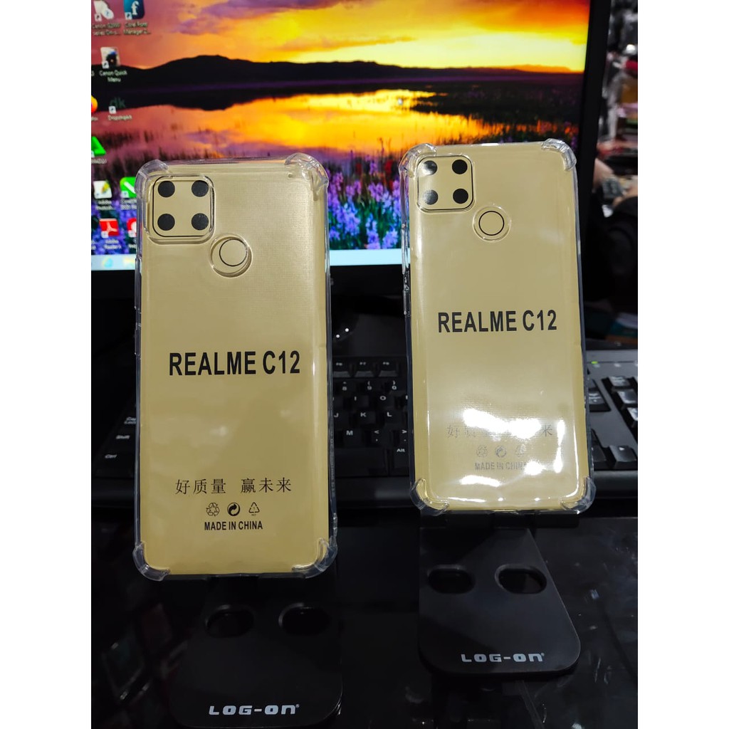 Anti Crack Realme C12 6.5 inch Soft Case Jelly REALME C25 Tahan Benturan