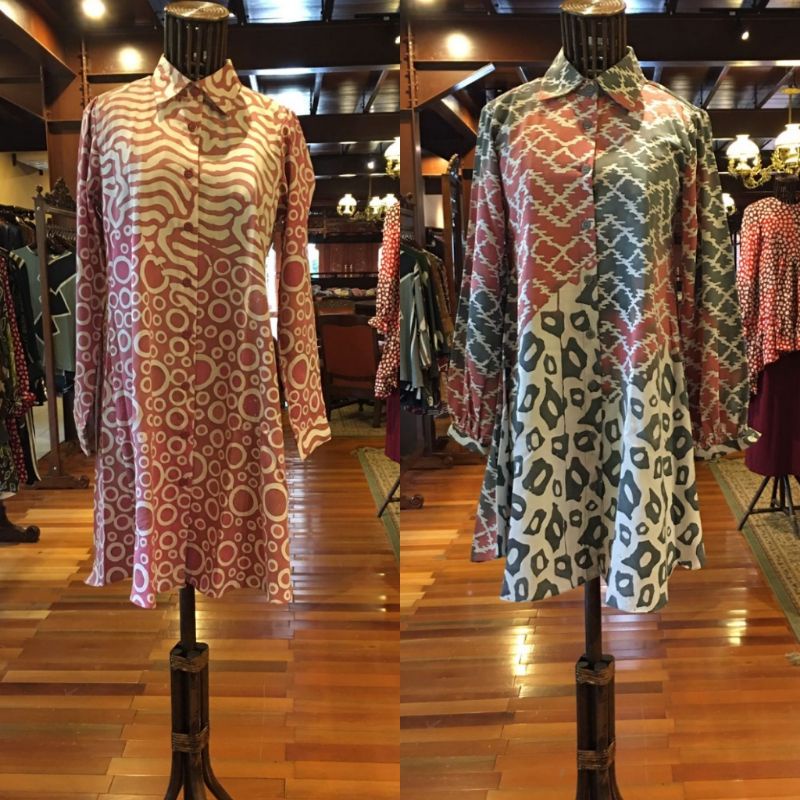 Maudy Tunik Tissue by Dian Pelangi LIMITED EDITION Baju Atasan Batik Kerja Kantor Pesta Pernikahan K