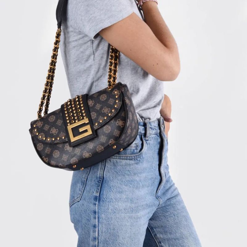 6.6 SALE | GUESSS Bling Convertible Shoulder Bag