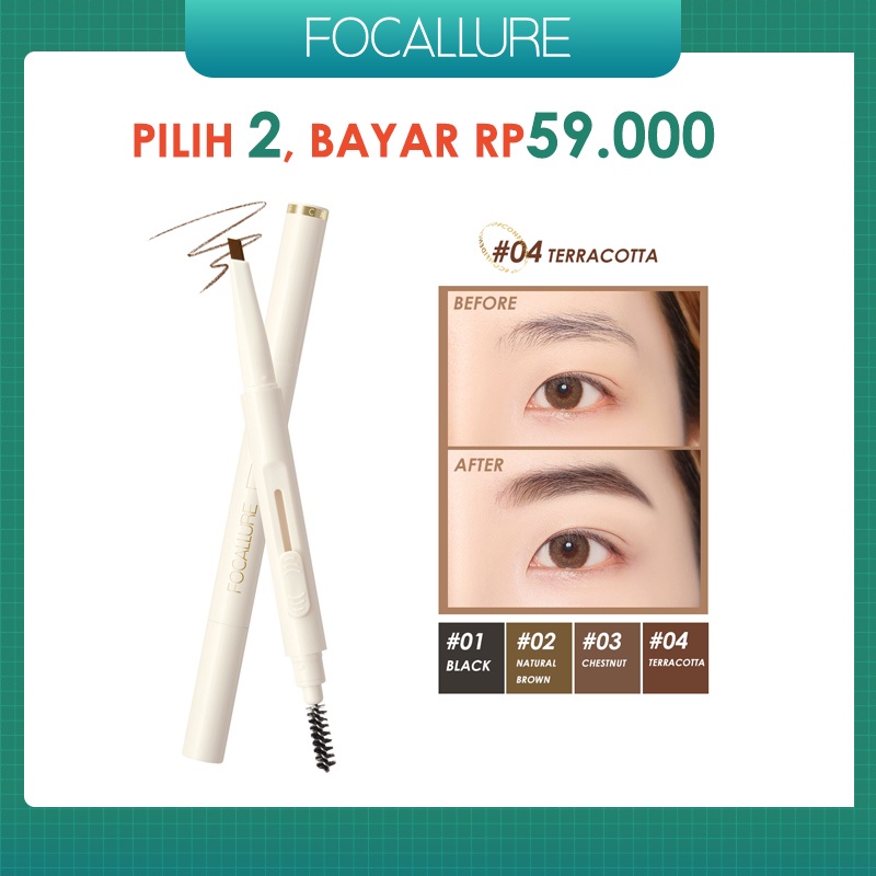 FOCALLURE #ConfidenceHalo Sliding Eyebrow Pencil FA202