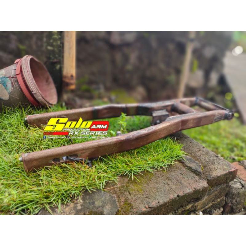Swing arm replika atau copy Aitech PNP satria 2tak sudah PNP monoshok ninja rr