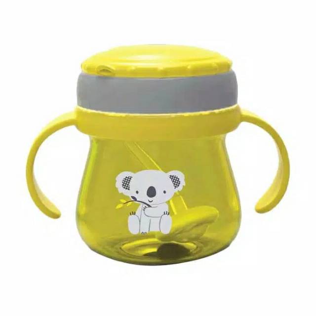 BABY SAFE - TRAINING CUP WITH STRAW (JP019) / BOTOL LATIHAN MINUM BAYI