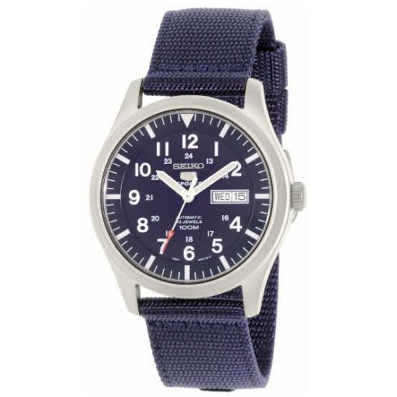 SEIKO 5 AUTOMATIC SNZG11K1 / SEIKO MILITARY SNZG11 ORIGINAL & GARANSI