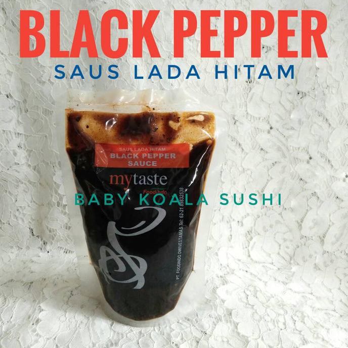 Black Pepper Sauce | Saus Lada Hitam Saos Instan My Taste