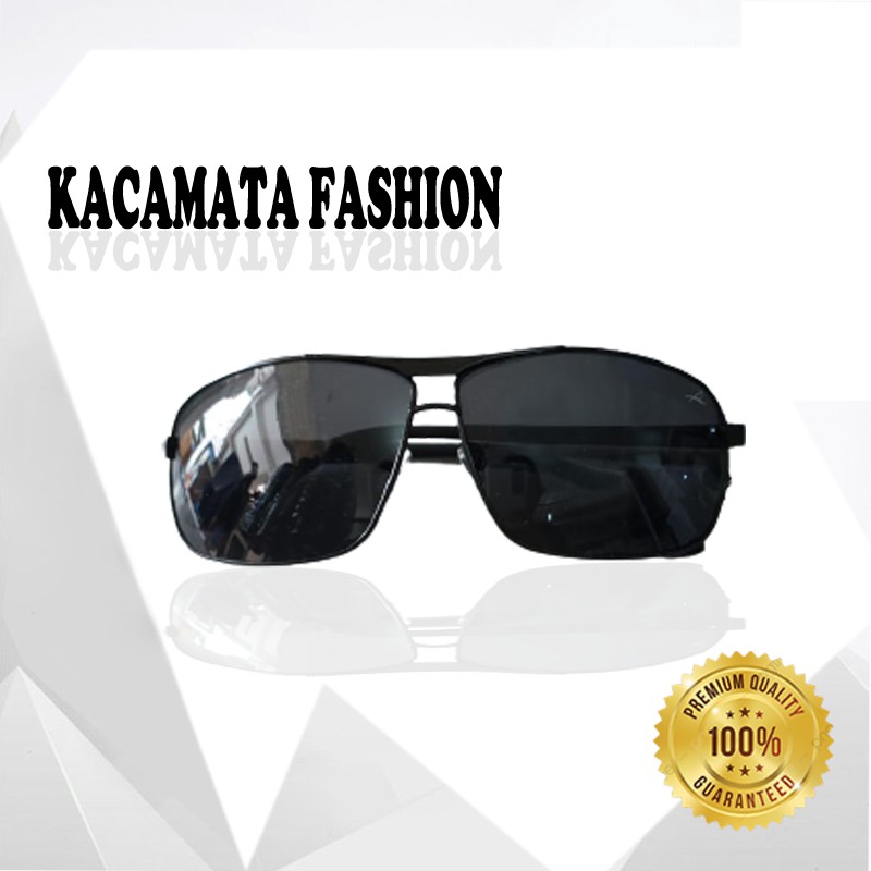 Kacamata hitam pria wanita fashion retro simple sunglasses unisex kaca mata gaya pria wanita terbaru